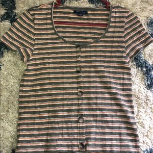 American Eagle striped shirt